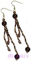 Glass Beaded Earring - click here for large view